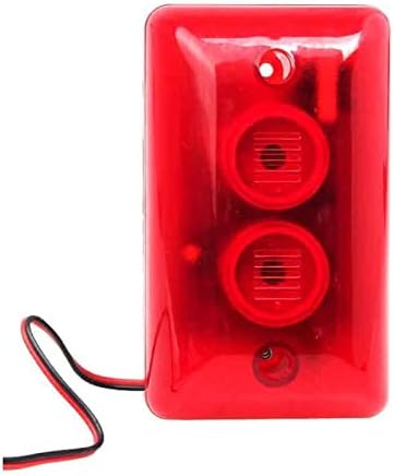 Safeguard Supply Entry Alert Chime ERA-DOOR ALARM Wireless Doorbell with 3/4 Mile Range, 120dB Siren & Flashing Strobe Kit - Multi Function Door Bell Ringer Wireless Push Button & Door Contact Sensor