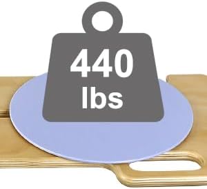 Transfer Board Patient Slide Assist Device for Transferring Patient Elderly, and Disabled from Wheelchair to Bed, Toilet, Bathtub, Sliding Boards Platform with Single Handle (33" x 12" x 0.7")