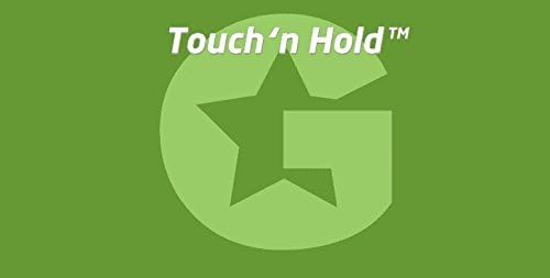 Touch 'n Hold Smooth Door Closer - Single Kit (Black) - Standard-Duty Door Closer with Touch-Button Hold Open Feature & Smooth Closing Motion – for (Medium & Lightweight) Storm, Screen Doors.