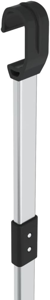 Telescopic Wardrobe Hanging Rail Silver
