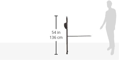 Medline Bed Assist Bar with Storage Pocket, Height Adjustable Bed Rail for Elderly Adults, Assistance for Getting In and Out of Bed at Home