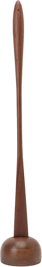 SASAHARA Shoehorn Maru 26 Inch with Stand, Long Handle, Wooden Shoehorn, Made in Japan, Shoehorn, Brown Color, Walnut Wood