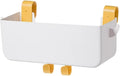 Bunk Bed Shelf, Kids Bunk Bed Caddy | Bedside Caddy for Dorm Bed Loft Bed Rail | Top Bunk Accessories (Yellow)