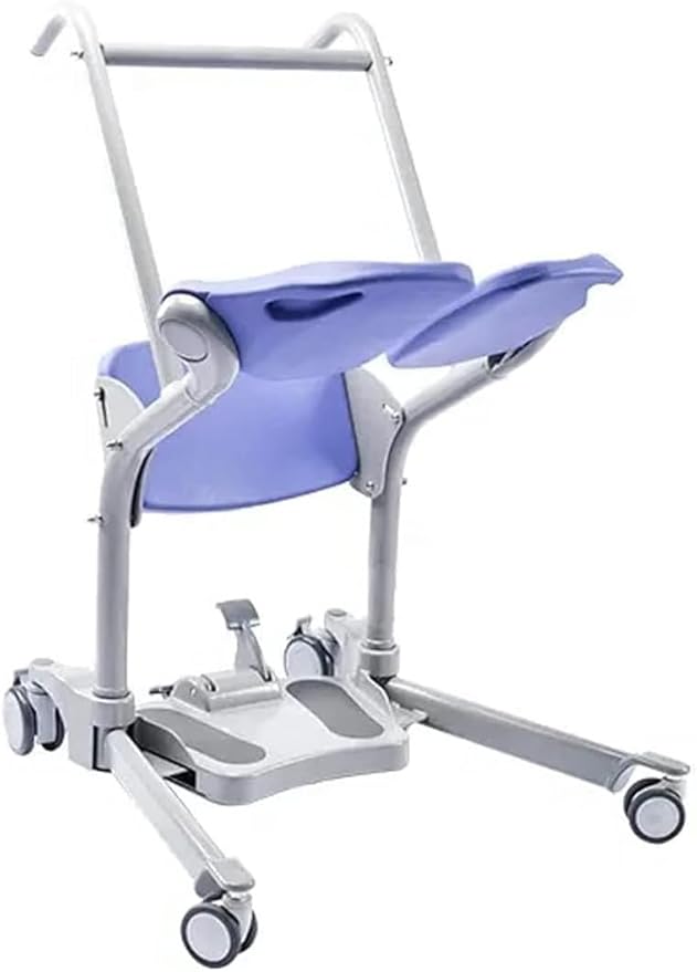 Helsevesen Manual Standing Transfer Aid with Adjustable Legs, Stand Assist Patient Lift, Home Transfer Assist Trolley, Sit to Stand Aid, Intended for Users 4'11" - 6' 6"