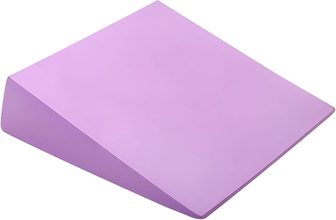 Yoga Foam Wedge - Calf Stretcher Board | Slant Workout Wedge | Foot Stretching Blocks For Balance, Strength, Pilates, Squat Exercises, Fitness Training, Home Gym, Physical | EVA