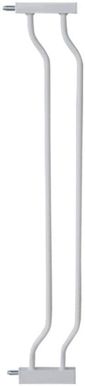 Extra Wide Baby Gate 4.72in Extensions Walk Through Baby Gate Pressure Mount Auto Close Child Safety Gates (White, Extension-4.72"/12cm)