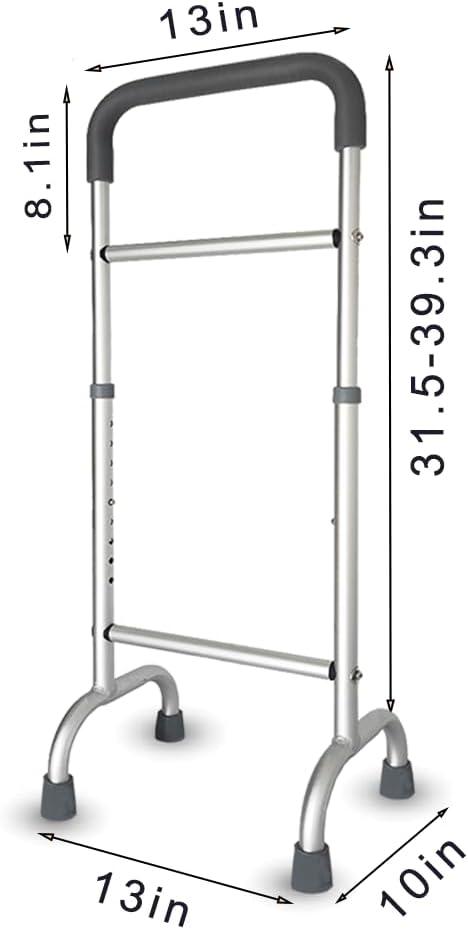 Aluminum Walking Cane, Lightweight(2.3lb), Height Adjustable 31.5-39.3in, Body Recovery Aid Tool, Enhanced Stability and Anti-Slip, Suitable for Elderly Handicap or Pregnant Women, etc