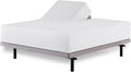 Top Split Queen Fitted Sheet Only for Adjustable beds, Split Down 39 inches from The Top, 600 Thread Count 100% Cotton Half Split Flex Head Fitted Sheet for Sleep Number Beds, White
