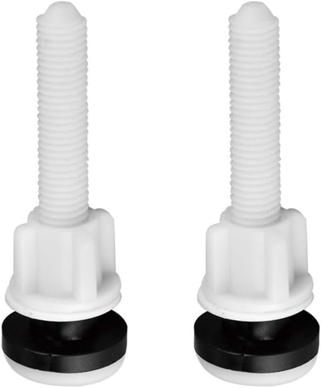 Practical Toilet Seat Bolts And Nuts Pack Of 2 For Repair And Fastening