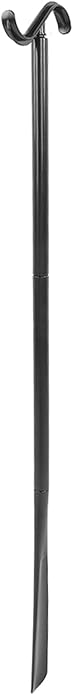 Detachable Long Dressing Stick with Shoe Horn, Dressing Aid for Elderly and Disabled, Portable Socks Shoes Dressing Assist Tool, 4 Section Extendable Dressing Stick for Limited