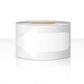 Arrow Floor Marking Sticker Sign - 200 PCS White Decal Tape 2"4"