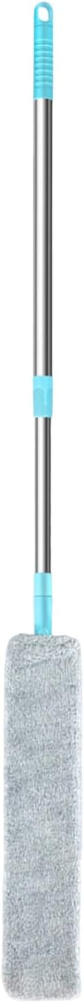 Retractable Gaps Dust Cleaner Cleaning Tools, Dust Brush Under Appliance with Extension Pole, Bendable, Washable Long Handle Duster for Sofa, Bed Bottom