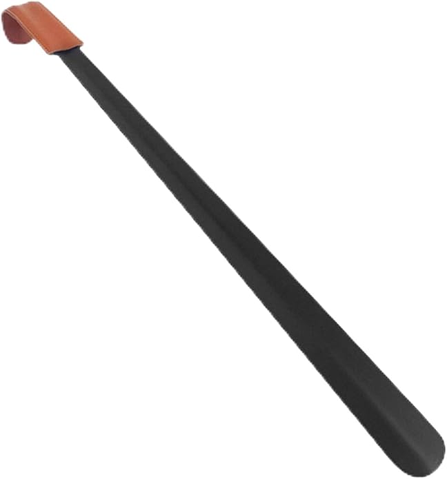 Redriver Metal Shoe Horn Long Handle for Seniors, Long Shoehorn, Shoe Spoon Helpers to Put on Your Shoes for Men Women