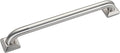 joyrain 500lb Capacity Stainless Steel Grab Bar - Heavy Duty Bathroom Safety Rail for Elderly, Anti-Slip Shower Handle, ADA Compliant (Peened, 18inch)