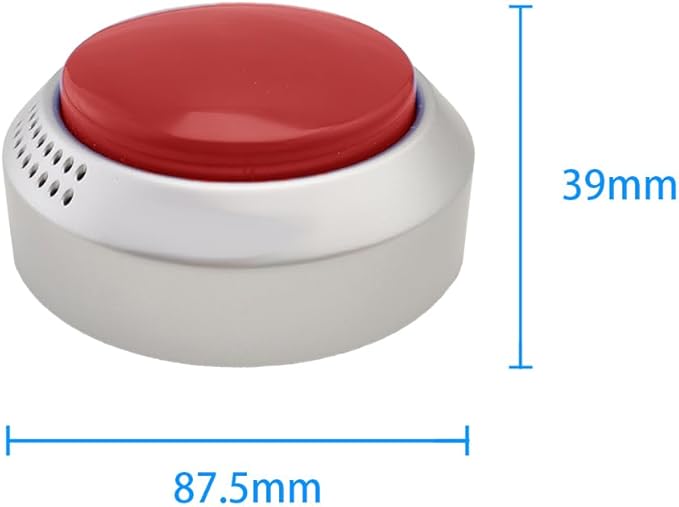 Talking Clock Button for The Blind, Elderly or Visually impaired (English)