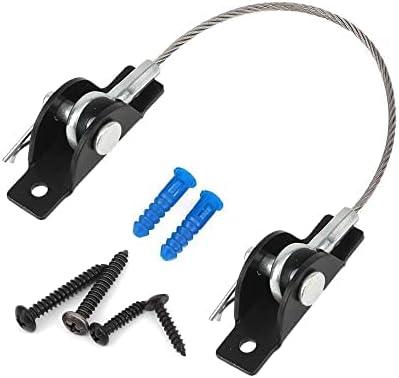 Furniture Anchors Anti-Tip Kit (6 Pack)- Furniture Straps for Baby Proofing, Secure 400 lbs Cabinet Prevent Falling Prevention Strap, Wall Anchor Prevent Child Pet Safety, HOME MASTER HARDWARE.