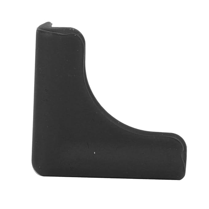 Safety Corner Guards, Removable Silicone 4PCS Edge Protectors, for Furniture(Range Hood Anti-Collision Angle-Black)
