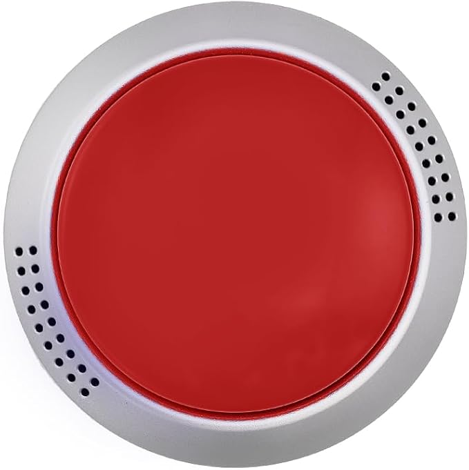 Talking Clock Button for The Blind, Elderly or Visually impaired (English)