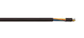 22AWG 8 Conductor Wire Cable (UL2464) - High Flexible Tinned Copper Unshielded Alarm Security Burglar LED Power - for Low Voltage Installations (Matte Black 25FT)
