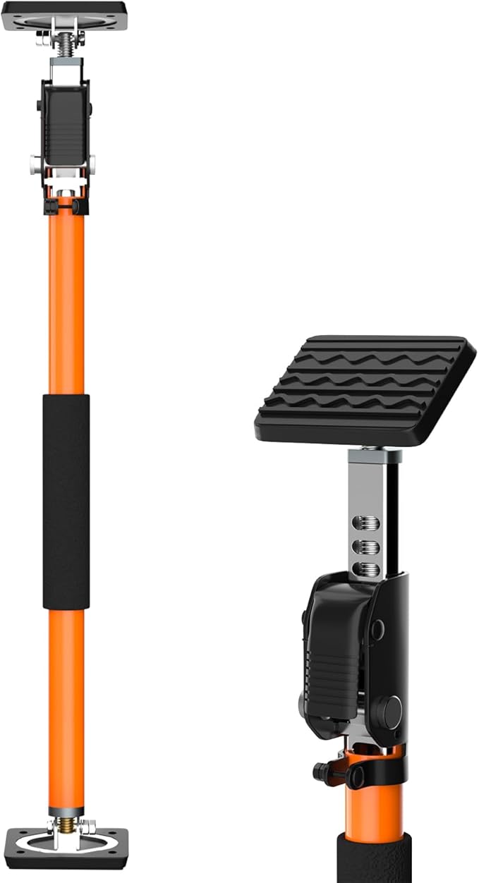 HOLOTHURIAN Cabinet Jack Support Pole, 27.5-49.2 inches Third Hand Tools Adjustable Support Pole, 3rd Hand Support System for Upper Cabinet Installation, 400 LB Capacity, 1-Pack
