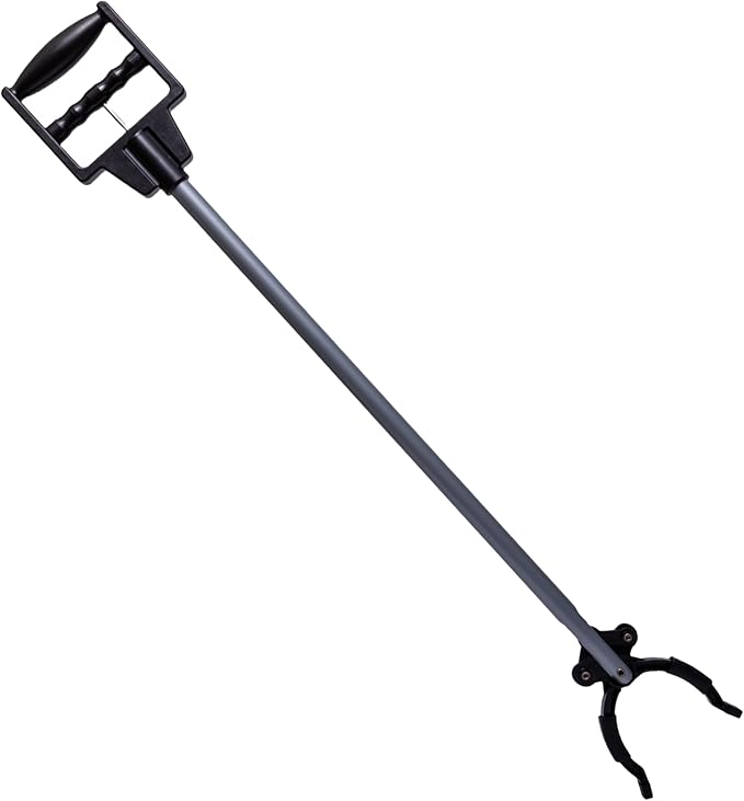 31’’ Grabber Reacher Tool - Heavy Duty 5 lb. Weight Capacity Reaching Picker Upper Stick with Full handgrip for Post Surgery, Seniors, Cleaning Trash (1)