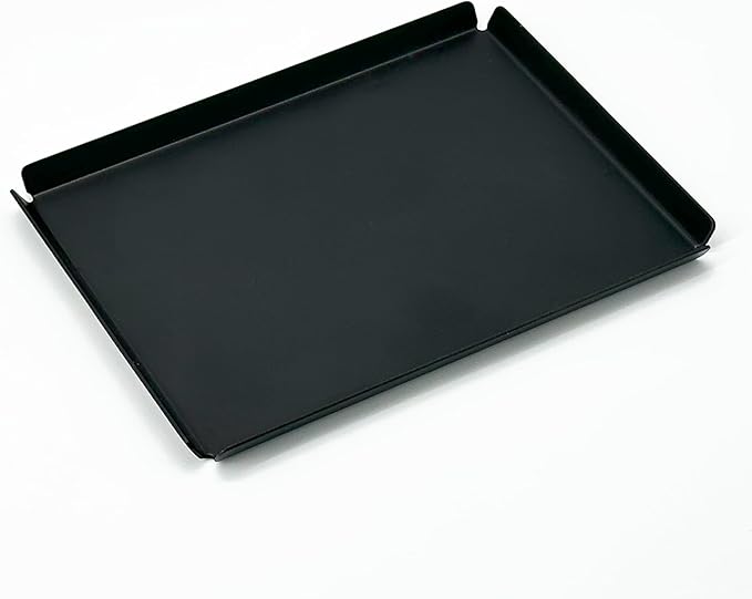 Aluminum Organizer Tray for Desk & Entryway - Minimalist Metal Catchall for Keys, Jewelry, Wallet | A6, Black | by PROGETTO2.70