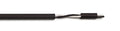 14AWG 2 Conductor Wire Cable (UL2464) - High Flexible Tinned Copper Unshielded Alarm Security Burglar LED Power - Low Voltage Installations (Matte Black 100FT)