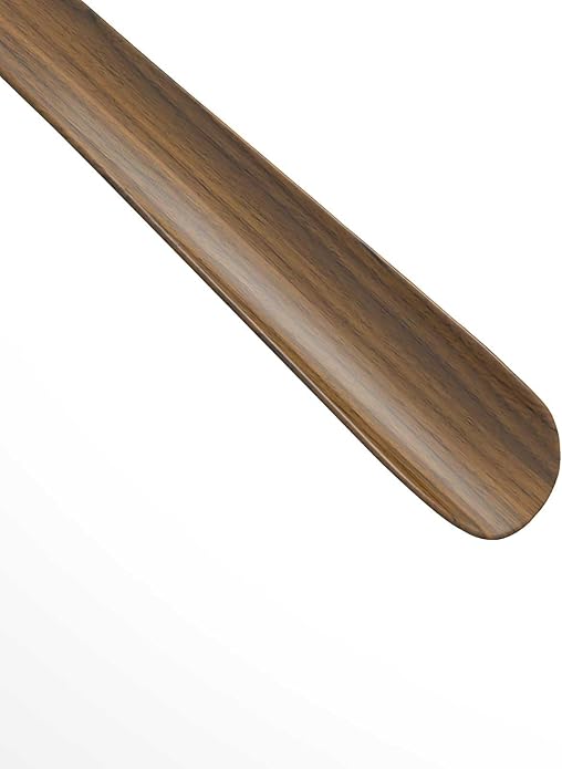 Luxdecor Long Handled Wooden Shoehorns-24in Wooden Long Handle Shoe Horn for Seinors Men Boot Jack Shoe Helper for Women