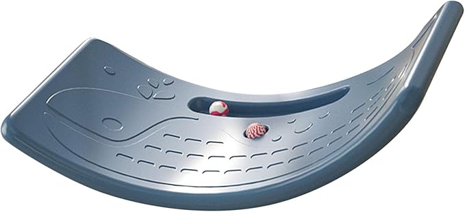 Fydun Rocker Board, Kids Plastic Load Bearing 50kg 110.2lb Board, Stable Balance Er As a Birthday Children's for Exercise Indoor
