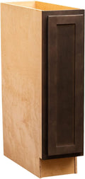 Quicklock RTA (Ready-to-Assemble) | Base Kitchen Cabinets - Shaker Style | Made in America (Espresso Stain, 9" Wx34.5 Hx24 D Base)