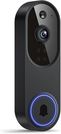 1080p Wireless Video Doorbell Camera, Battery Powered, AI Human and Motion Detection, 2 Way Talk, Night Vision, Cloud Storage (Sold Separately), 2.4G WiFi Only, Indoor/Outdoor Surveillance