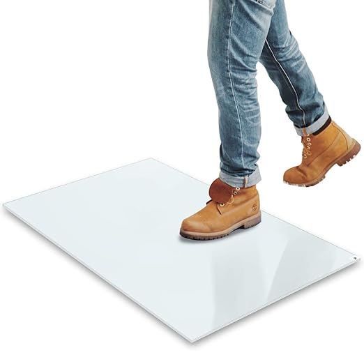 SATECH Sticky/Tacky/Adhesive Mat 26" x 45" White (Case of 4 Mats,30 Sheets Each) for Cleanroom Laboratory Hospital Construction Pets
