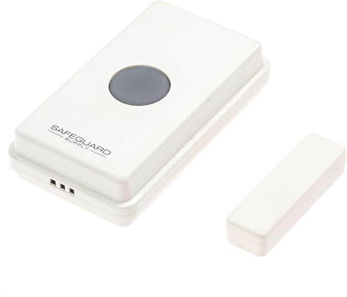 Safeguard Supply Warehouse Doorbell WDK ERA STROBE- Commercial Wireless Doorbell System with Flashing Strobe Light for Noisy & Hearing Impaired Environments - Manufacturing