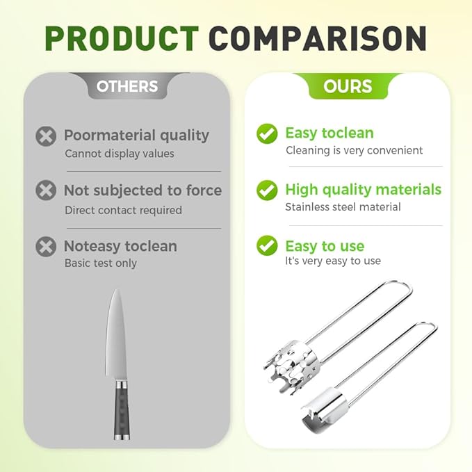 2 Pcs Fruit and Vegetable Corer Tool, Red Bell Pepper Seed Corer, Stainless Steel apple core remover, Practical Kitchen Gadget for Removing Fruit Vegetable Cores, Easy to Clean (A+B)
