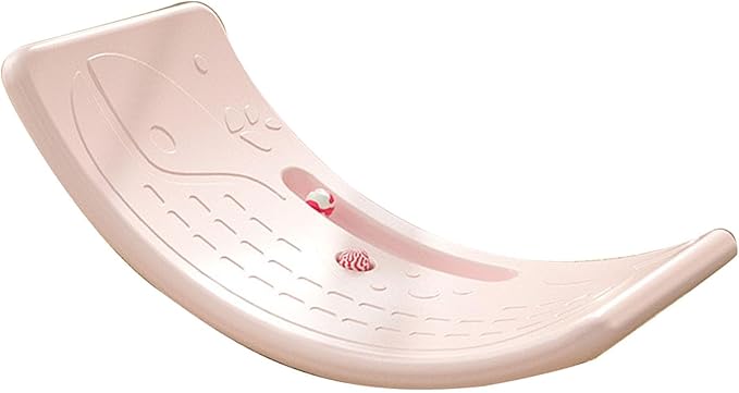 Fydun Rocker Board, Kids Plastic Load Bearing 50kg 110.2lb Board, Stable Balance Er As a Birthday Children's for Exercise Indoor