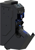 VERPROOF Biometric Gun Safe for Handgun Drop Down Pistol Safe, Smart Pistol Safe with Fingerprint, PIN Code, Key Access for Nightstand, Desk, Bedside, Low-Vis Mode, Type-C Power