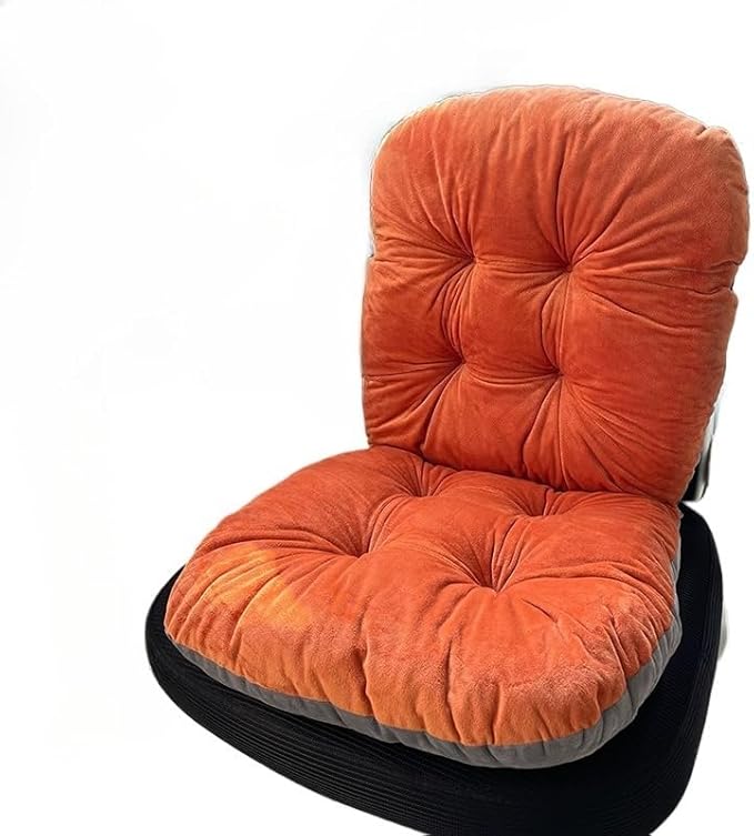 Chair Pads Plush Seat Cushion with Back Support - Office Chair Cushion for Long Sitting Comfort, Multiple Colors Available (Green,42 * 85cm/16.54 * 33.46inch)