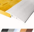 1/2" to 3/5" Height Threshold Ramp - Rubber Threshold, Floor Transition Strip, Wheelchair Ramp, Door Strip, Carpet to Tile Strip (White, 40 inches)