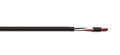 26AWG 3 Conductor Wire Cable (UL2464) - High Flexible Tinned Copper Unshielded Alarm Security Burglar LED Power - Low Voltage Installations (Matte Black 100FT)