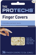 Flents First Aid Finger Cots, 108 Count, Protects Finger While Healing From Injury (3 Packs of 36), Tan (F414-436-3)