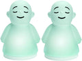 Set of 2 Stress Relief Night Light for Mindfulness - Guided Visual Meditation Tool for Women Men- Relaxing Self Care for Adults Kids