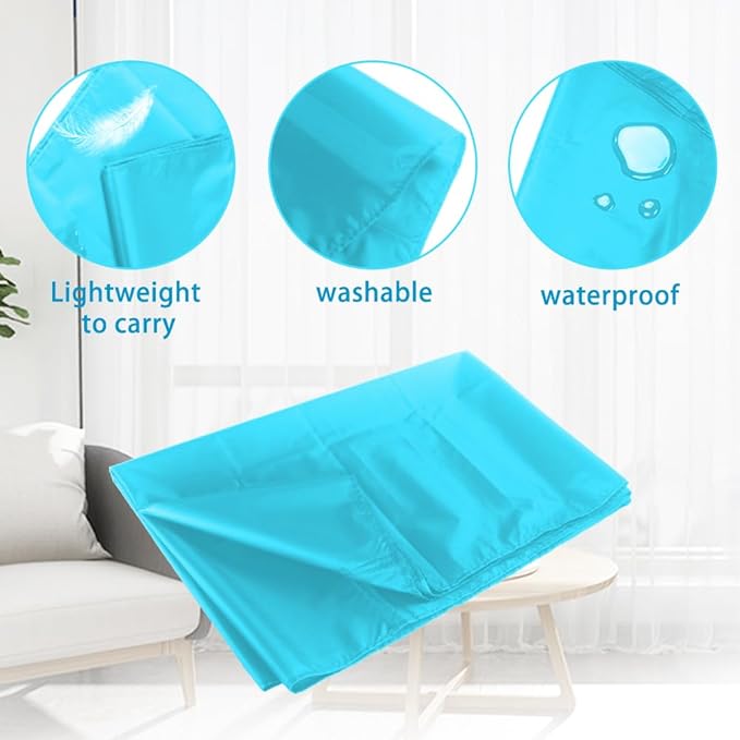 Tubular Slide Sheet for Patient Transfer，Washable & Reusable Draw Sheets, Sliding Board Suitable for Cars, Vehicles, Wheelchairs, Hospitals, Bed Transfers, Nursing Home Care，53" x 30"