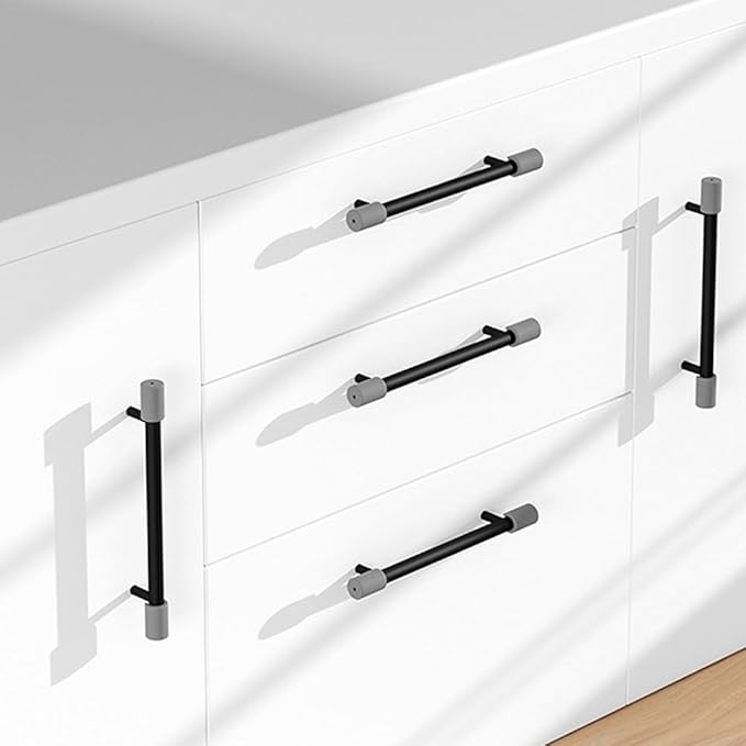 Veemoon 24pcs Drawer Handle Edge Protector Drawer Pulls Silicone Corner Anti-Collision Furniture Handle Bumpers Baby Proofing Corner Guards for Baby Safety, Strong Adhesive