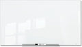Quartet Magnetic Dry Erase Board, 72" x 48" Glass White Board for Wall, Frameless, InvisaMount, White (Q25F03IMW)
