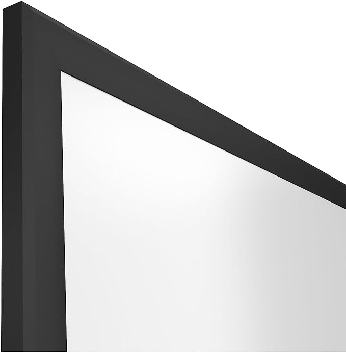 TRU RED Steel Magnetic Whiteboard | Dry Erase Board for Wall, White Board with Black Aluminum Frame, 3 ft x 2 ft