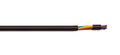 24AWG 10 Conductor Wire Cable (UL2464) - High Flexible Tinned Copper Unshielded Alarm Security Burglar LED Power - for Low Voltage Installations (Matte Black 25FT)