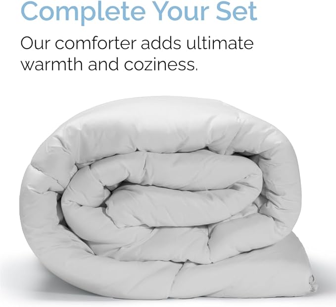 Twin 4 Piece Sheet Set - Cooling & Breathable Bed Sheets - Hotel Luxury Bed Sheets for Women, Men, Kids & Teens - Bedding with Deep Pockets & Easy Fit - Soft and Wrinkle Free - Twin Light Grey Sheets