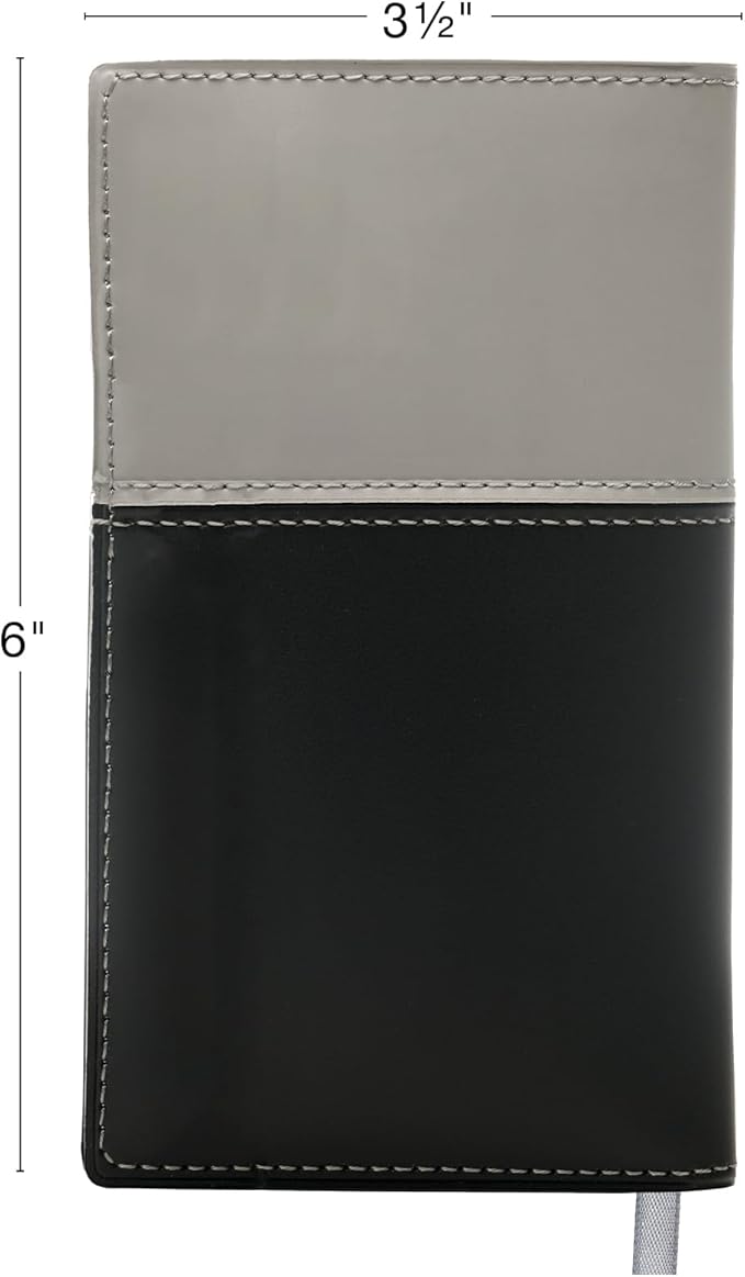 2026 Pocket Planner/Pocket Calendar and Pen, 3.5"x6": Includes 14 Months (November 2025 - December 2026) / 2026 Weekly Planner/Weekly Agenda/Monthly Calendar Organizer (Gray/Black)