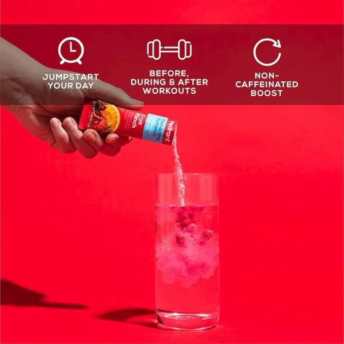 Hydrant - Hydration Powder Variety Pack, 30 Individual Instant Electrolyte Rehydration Packets - Low Sugar Drink Mix for Daily Use, Travel & Workouts