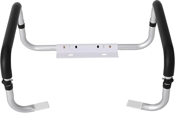 BIRDROCK HOME Toilet Seat Safety Rail for Seniors | Handrail Support Safety Frame for Bathroom | Easy Install - Elderly, Handicap, Bariatrics, Medical Disabled | Raised, Elevated, Assistance, Commode